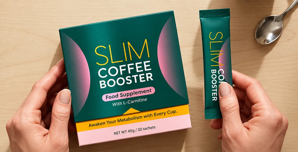 Wellaray Slim Coffee Booster Packung und Portionsstick